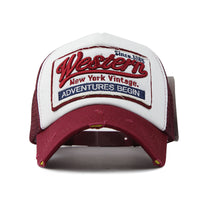 Trucker Baseball Cap - Embroidered design Mesh